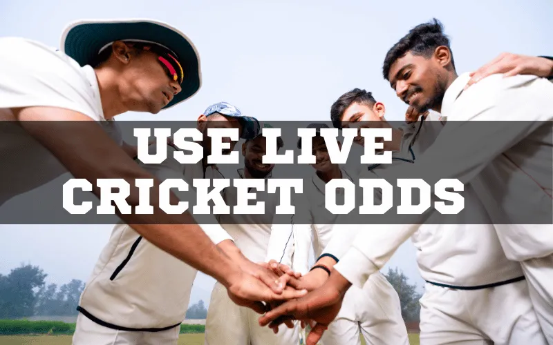 live cricket odds